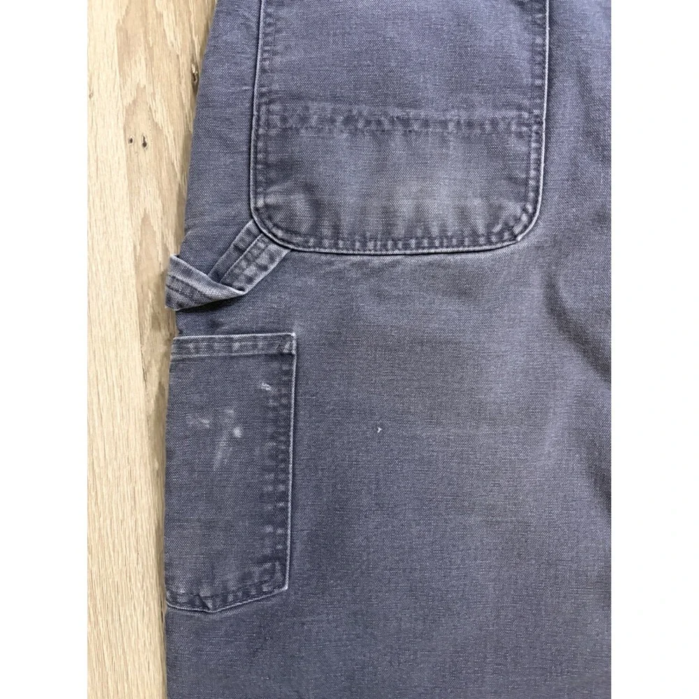 Carhartt Dungaree Carpenter Pants B11 PTB Petrol Blue 44x32‎ Faded Duck 2007